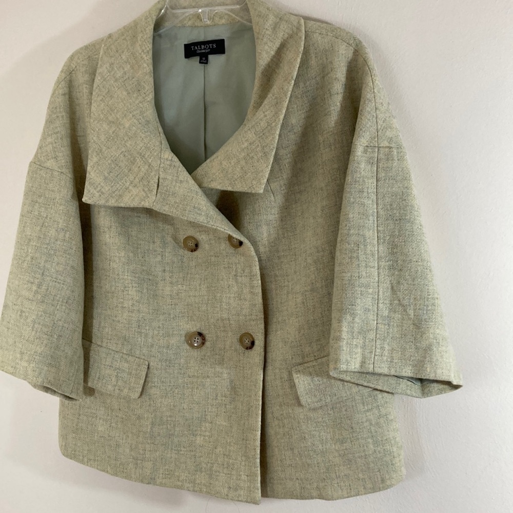 Vintage Talbots Wool Jacket Size 12